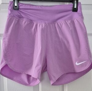 Nike Women's Eclipse Running Athletic Shorts Small S Run Gym Dri Fit Lined